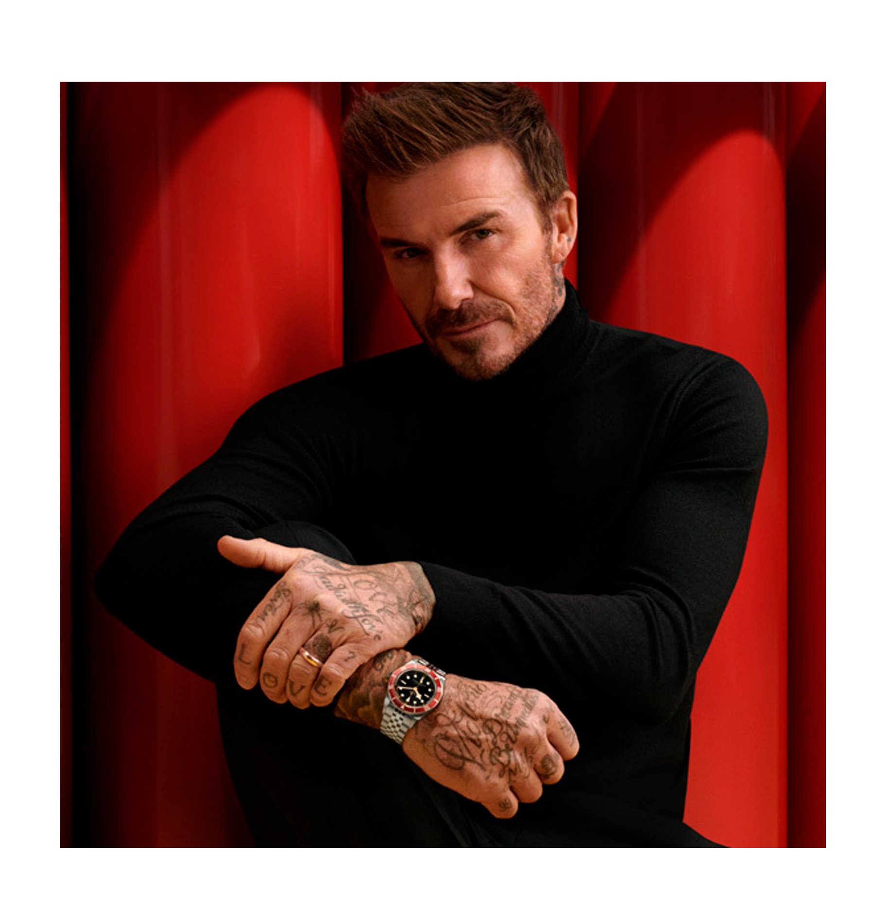 David Beckham is ambassador of Tudor's watches at  RABAT Jewelry - Official Retailer