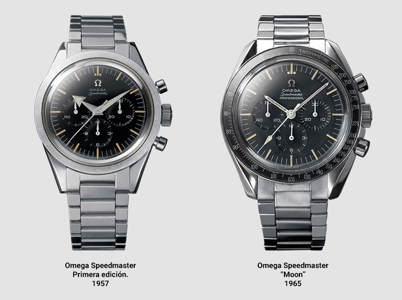 Relojes Omega Speedmaster de 1957 y 1965