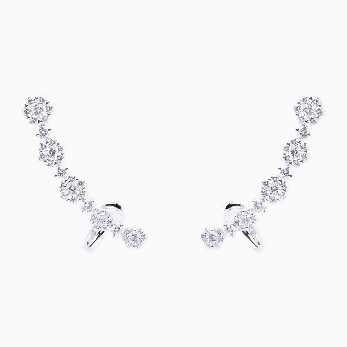 Pendientes Earcuff de Diamantes