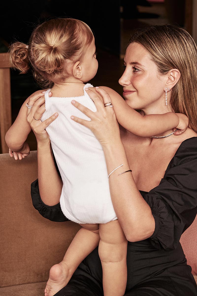 Sofía Paramio y su hija Julieta