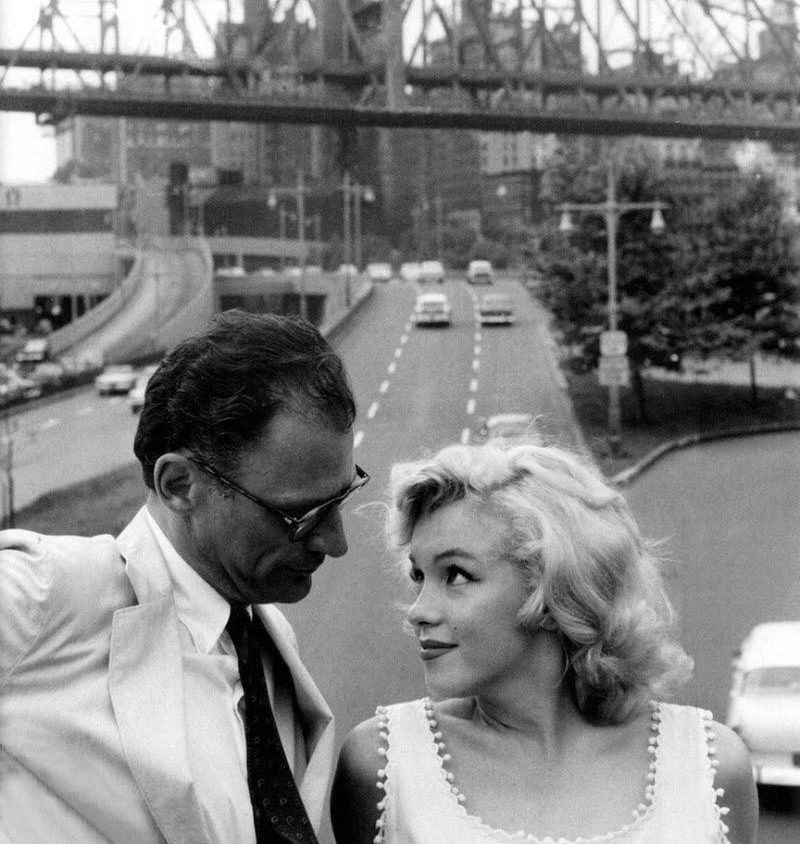 Marilyn Monroe y Arthur Miller