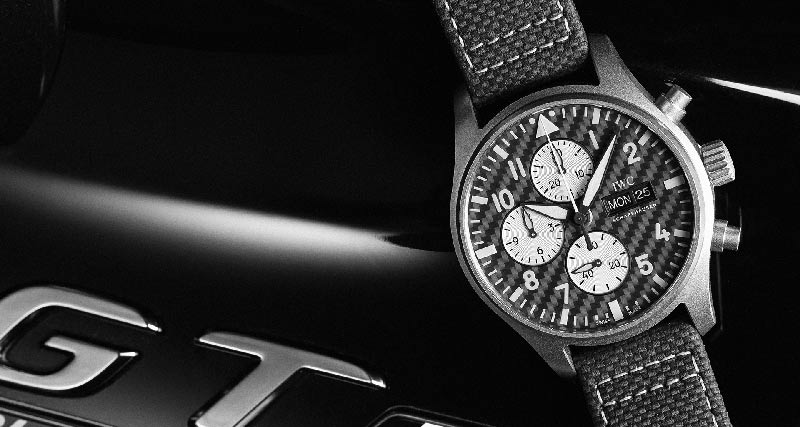 IWC Schaffhausen Reloj de Aviador Cronógrafo edición AMG