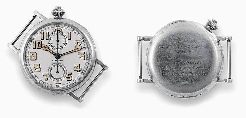reloj original Longines Type A-7 de 1935
