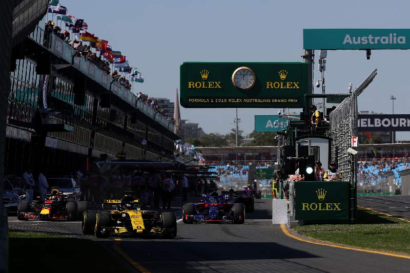Presencia de Rolex como partner principal de la Formula 1