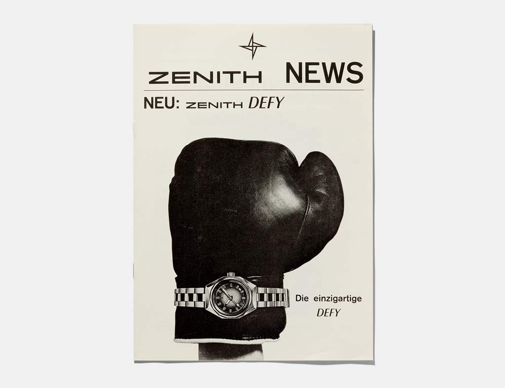 Fotografías de anuncio de publicidad Zenith de 1969