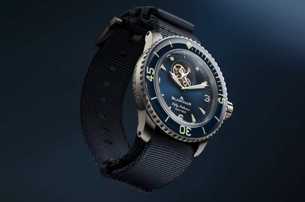 Blancpain Fifty Fathoms Tourbillon 8 Jours de titanio