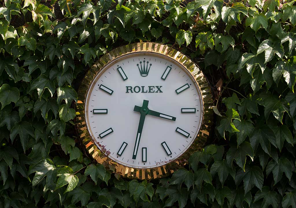 Este reloj de Rolex es una de las imágenes más icónicas de Wimbledon
