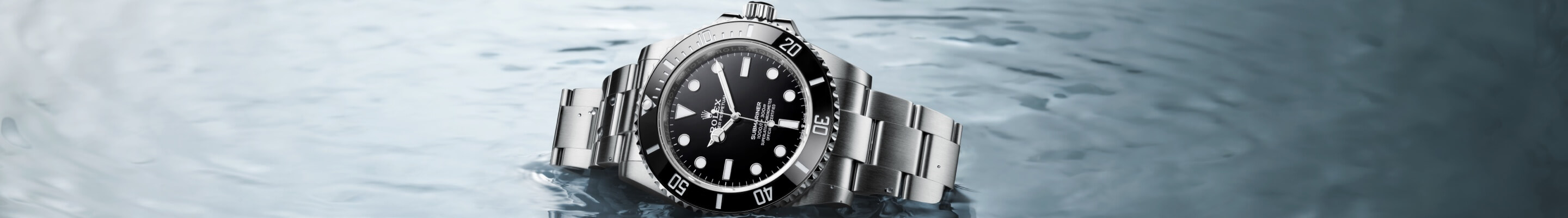 Banner de inicio del artículo editorial sobre el Rolex Submariner