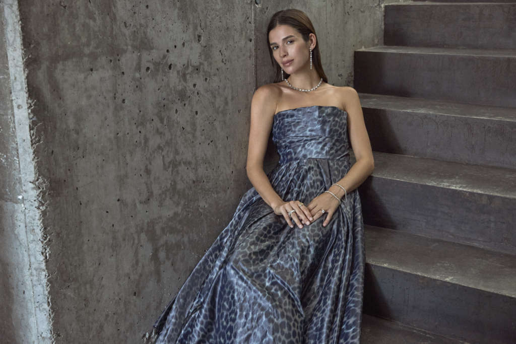 Sandra Gago con joyas RABAT Red Carpet