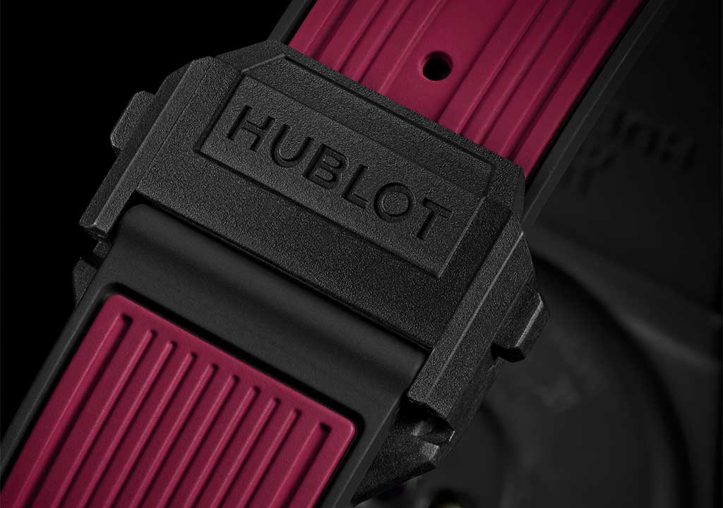 Detalle del acabado del Hublot Big Bang e