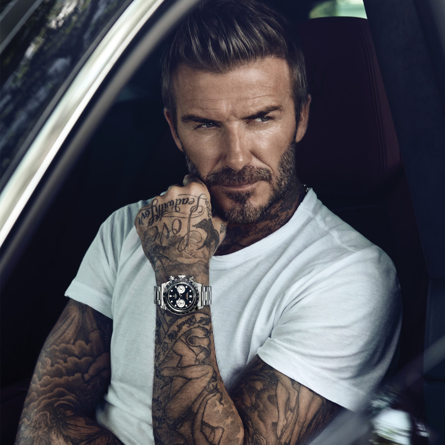 Futbolista David Beckham embajador del reloj Tudor