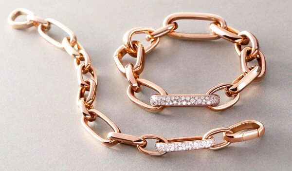Pomellato Colección Iconica con pulseras de eslabones
