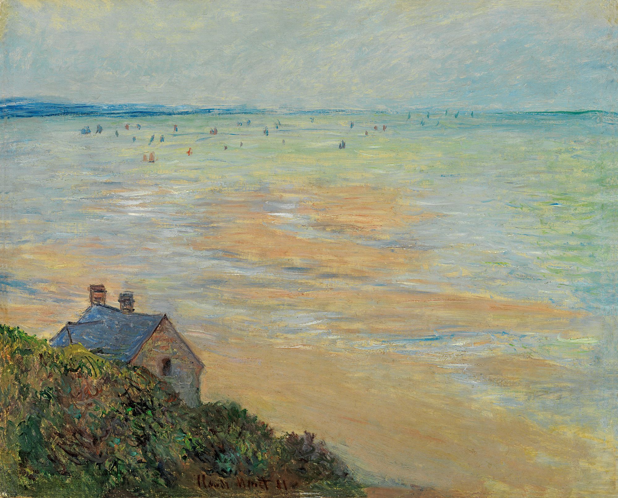 La cabaña en Trouville de Monet