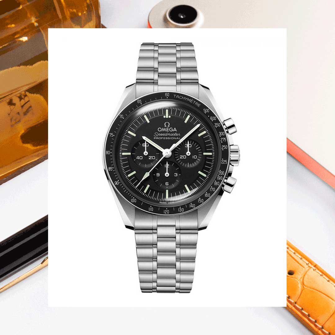 Reloj de pedida de estilo clásico Omega Speedmaster Moonwatch Professional Co-Axial Master Chronometer Chronograph