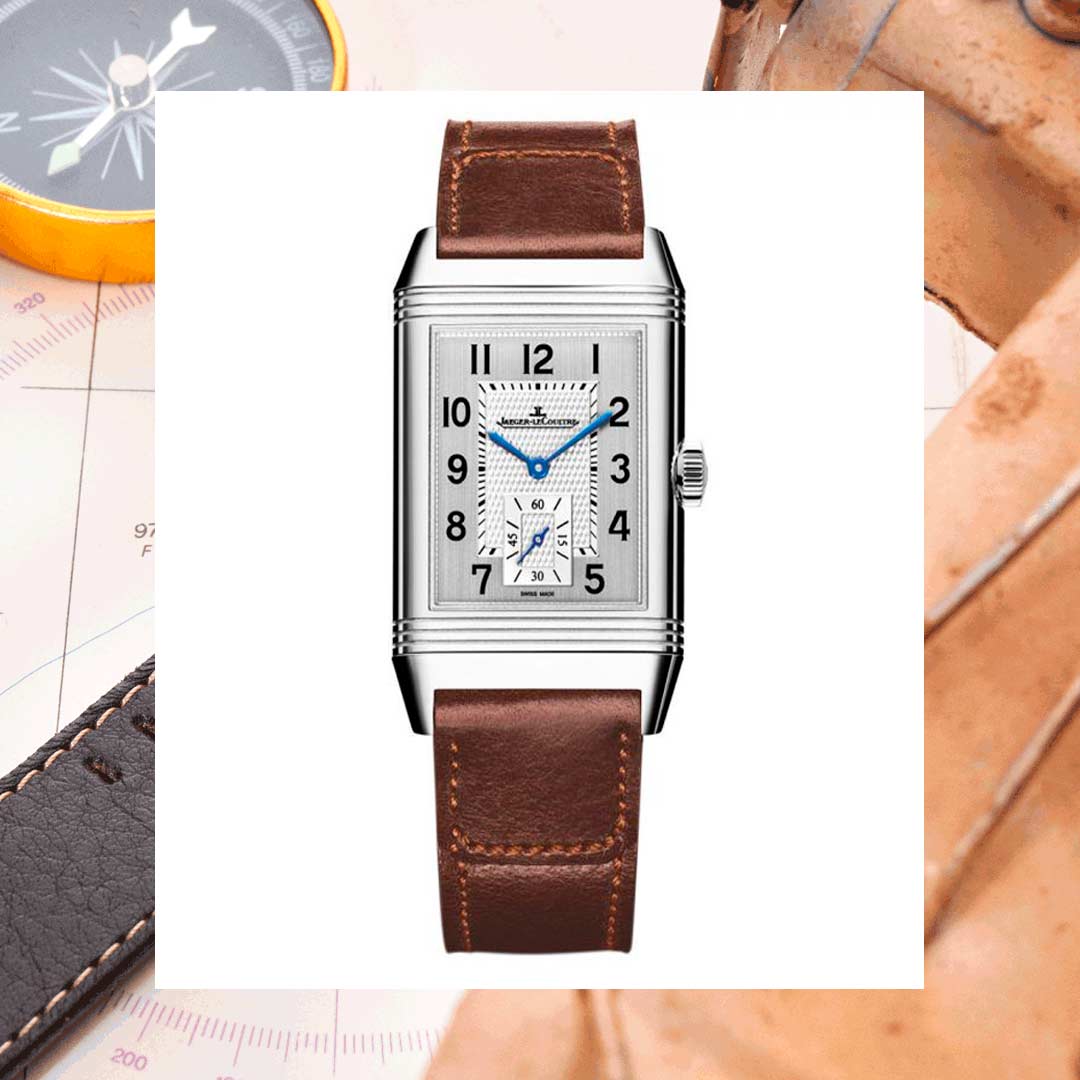 Reloj de pedida de estilo icónico Jaeger LeCoultre Reverso Classic Large Small Seconds