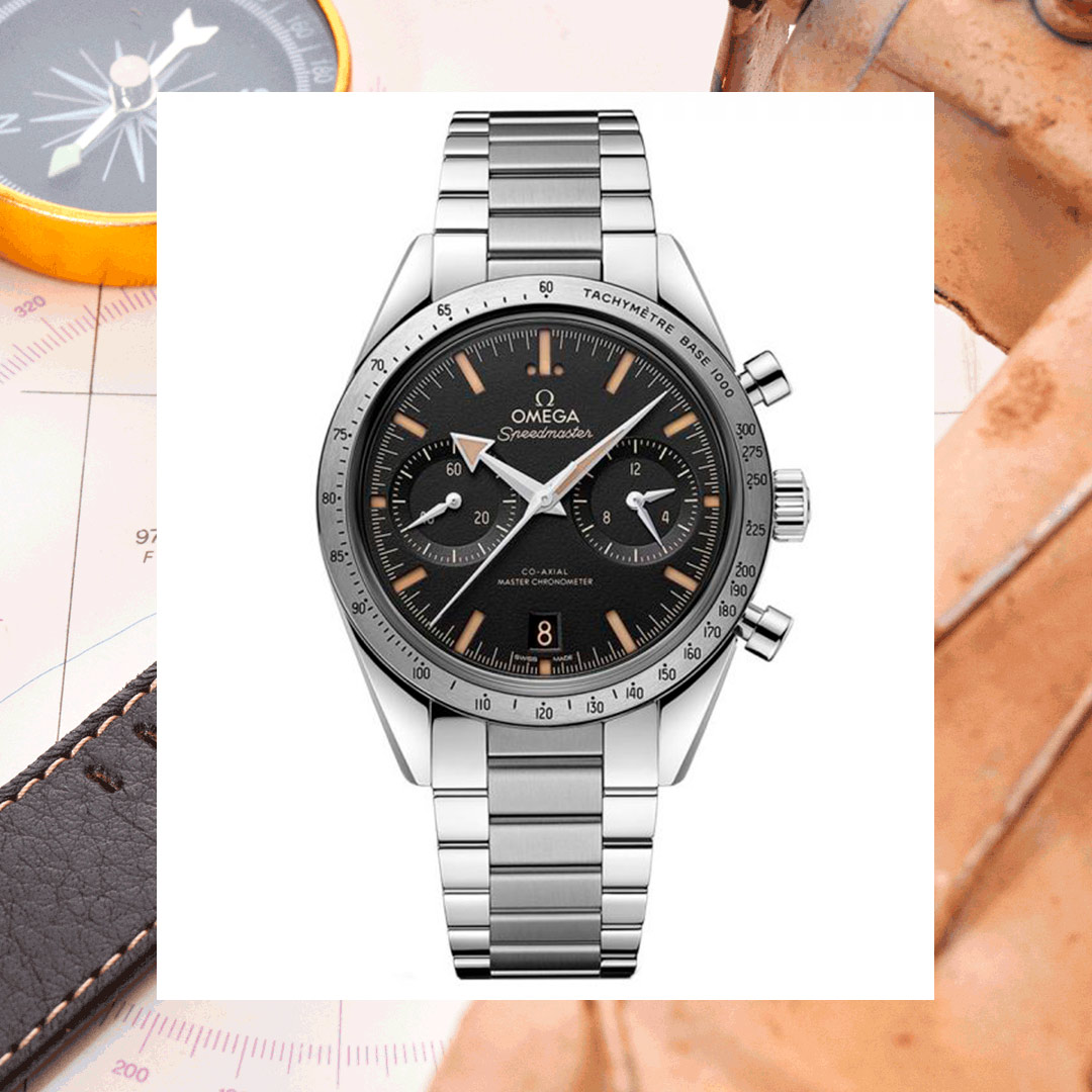 Regala el día del padre para padres activos reloj Omega Speedmaster'57 Co-Axial Chronometer Chronograph