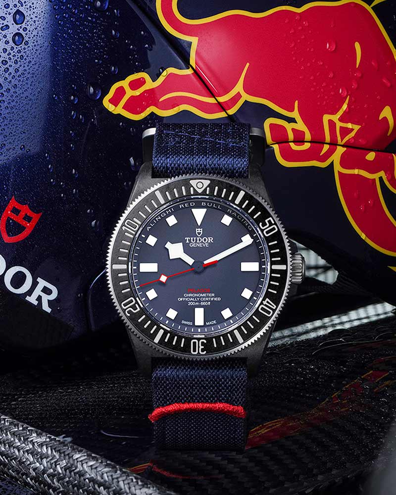 Reloj Tudor Pelagos FXD Alinghi Red Bull Racing de carbono y titanio