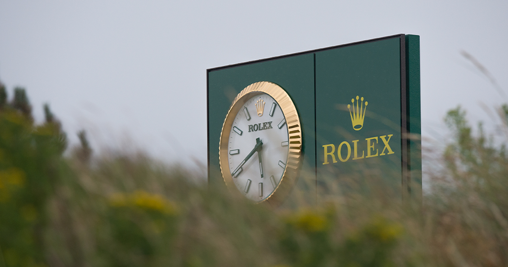 Rolex el reloj oficial del torneo de golf The Open