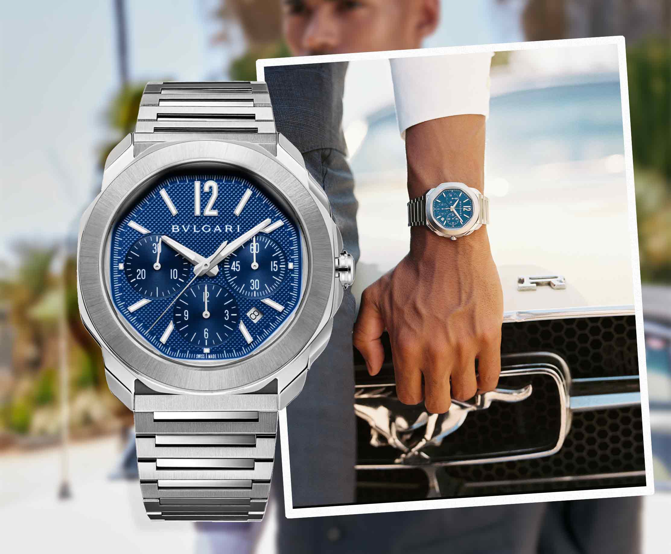 Reloj Bulgari Octo Roma Chronograph para conquistar el otoño en RABAT Magazine