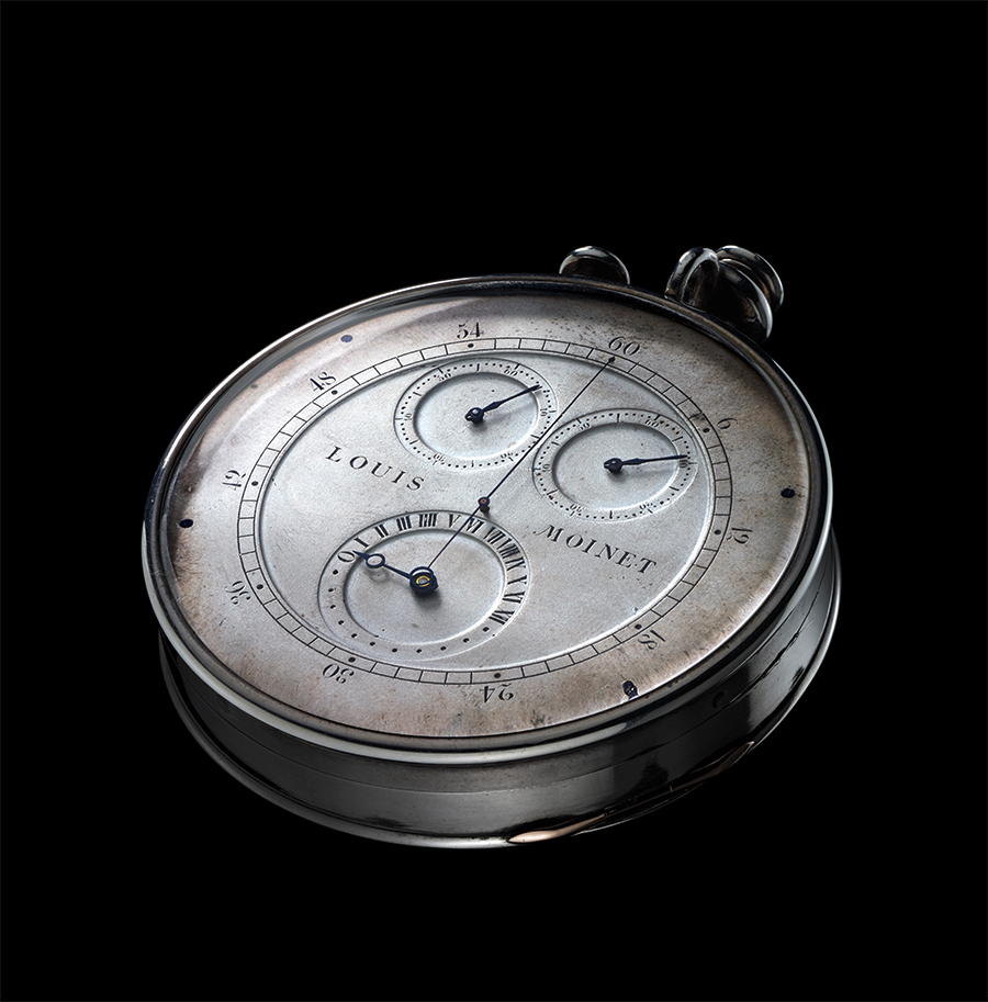 El compte-tierces de Louis Moinet, creado por el relojero francés en 1813 y precursor de los actuales cronógrafos en RABAT Magazine