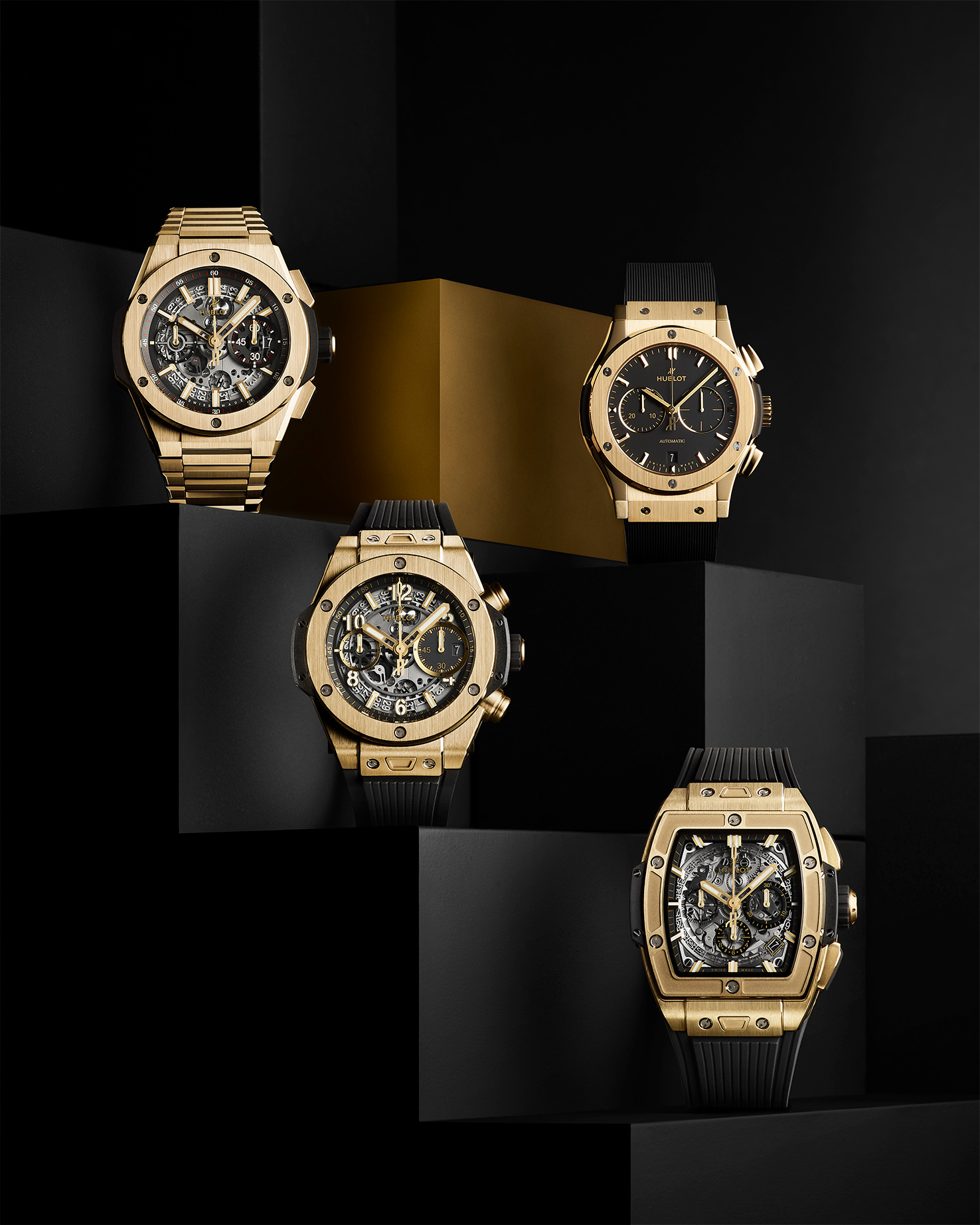 Yellow Gold Collection de Hublot en RABAT Magazine