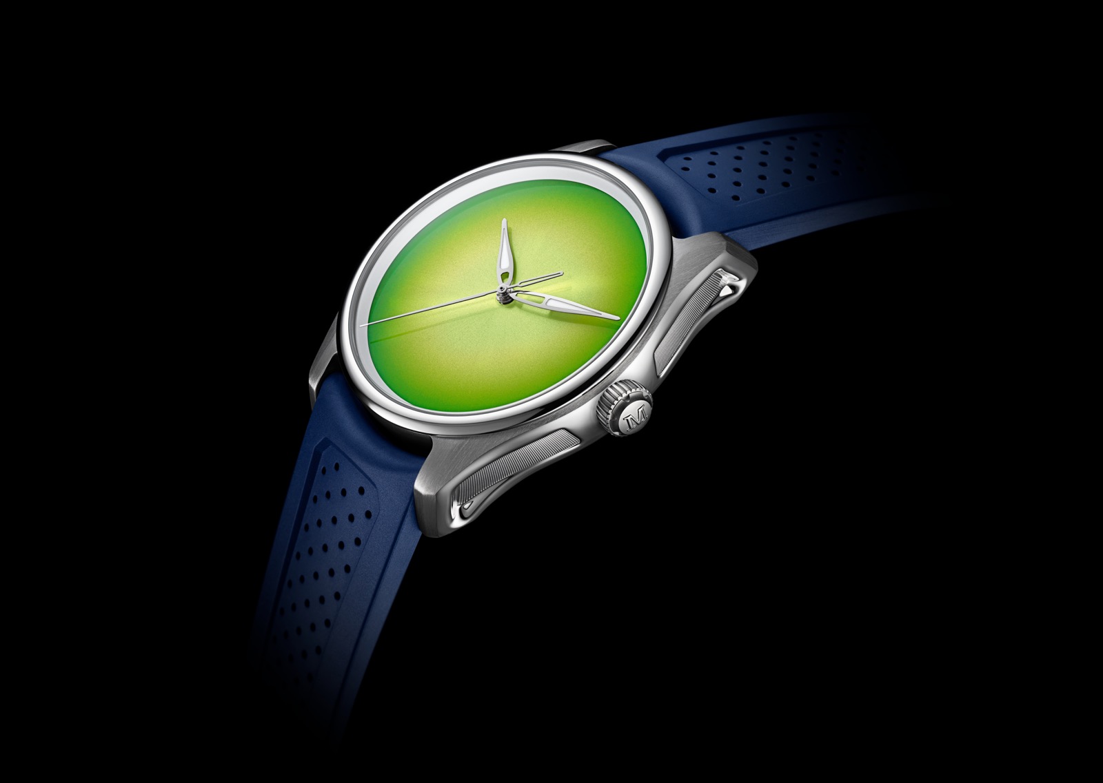 H.Moser & Cie Pioneer Center Seconds Citrus Green
