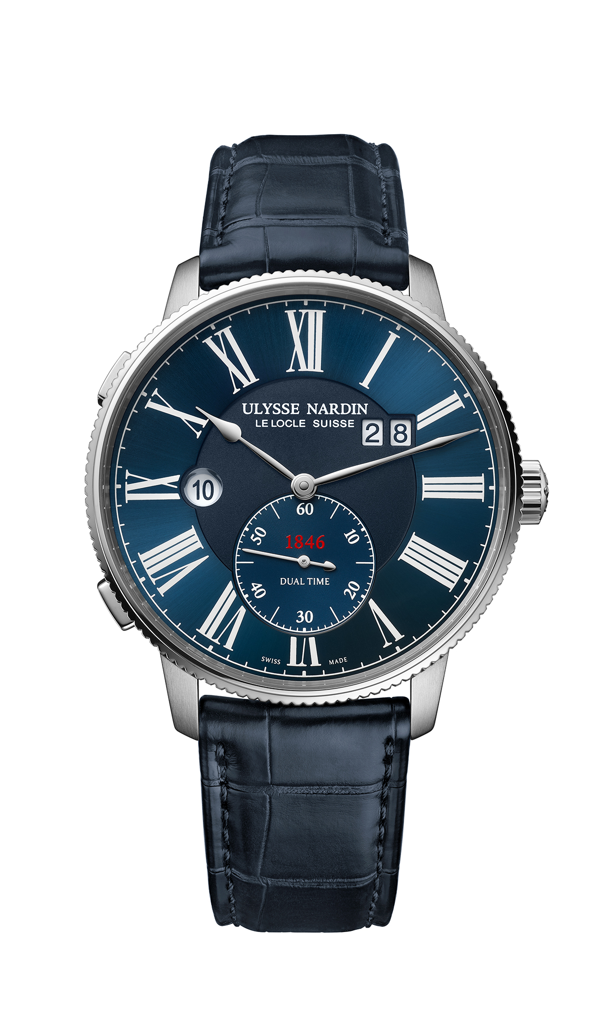 Complicación GMT Ulysse Nardin doble husos horarios