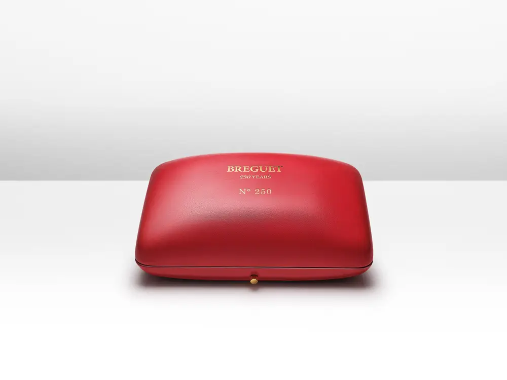 Estuche rojo 250º aniversario | Breguet