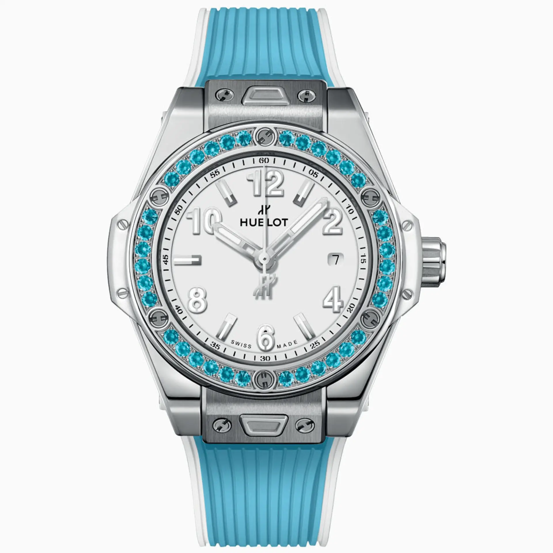 Hublot Big Bang One Click Joyful Steel Sky Blue