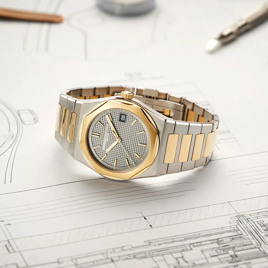 Reloj Laureato FIFTY de Girard-Perregaux en Joyería RABAT, distribuidor oficial, símbolo de elegancia deportiva con diseño geométrico icónico.