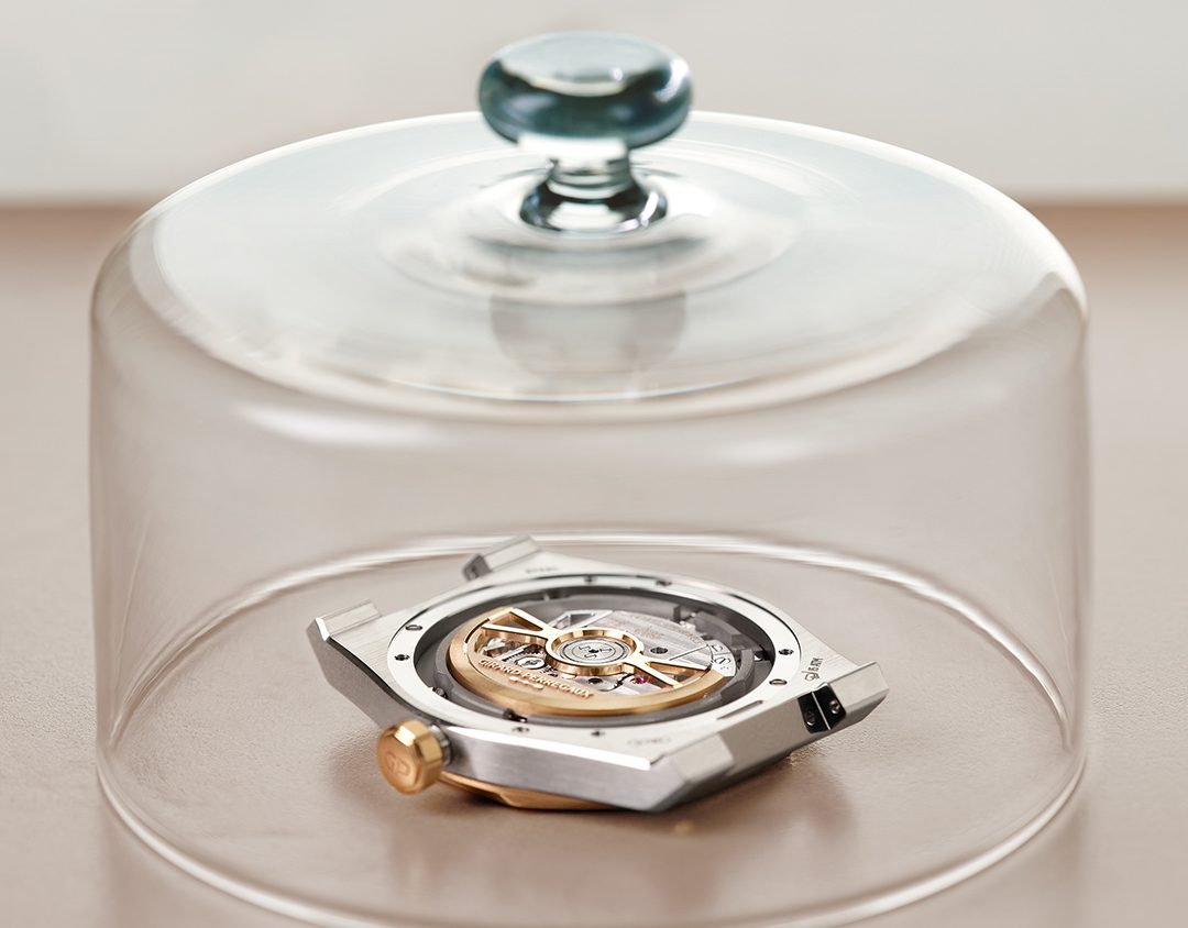 Reloj Laureato FIFTY de Girard-Perregaux en Joyería RABAT, distribuidor oficial, símbolo de elegancia deportiva con diseño geométrico icónico.