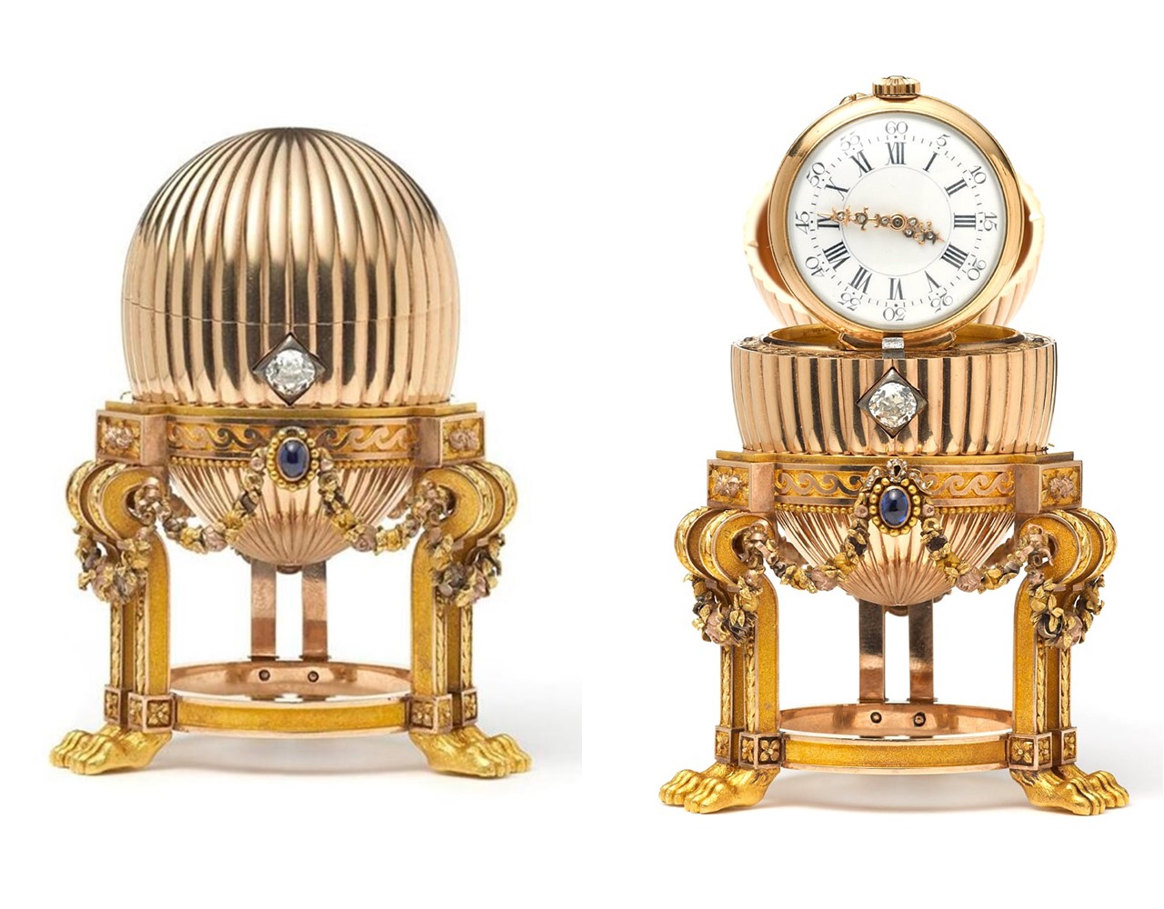 Tercer Huevo Imperial regalado por Alejandro III a su esposa, la emperatriz en la Pascua de 1887