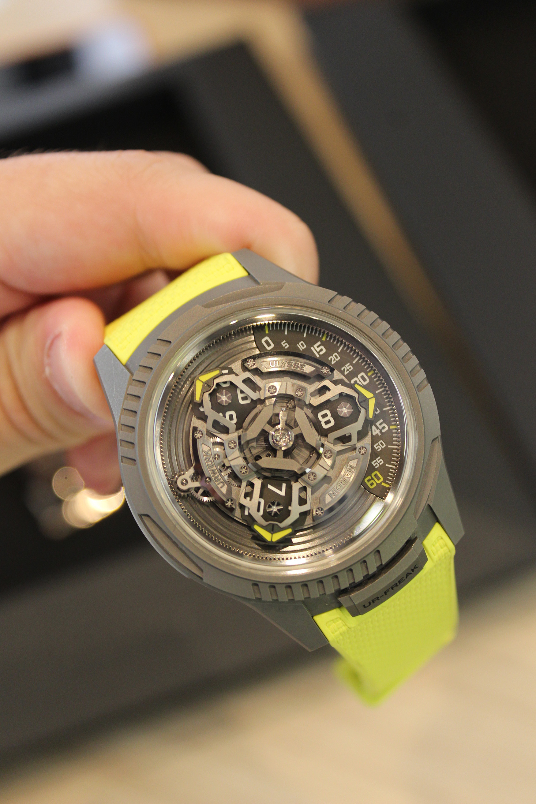 Una colaboración inesperada: Urwerk y Ulysse Nardin "UR-Freak" en Joyería RABAT