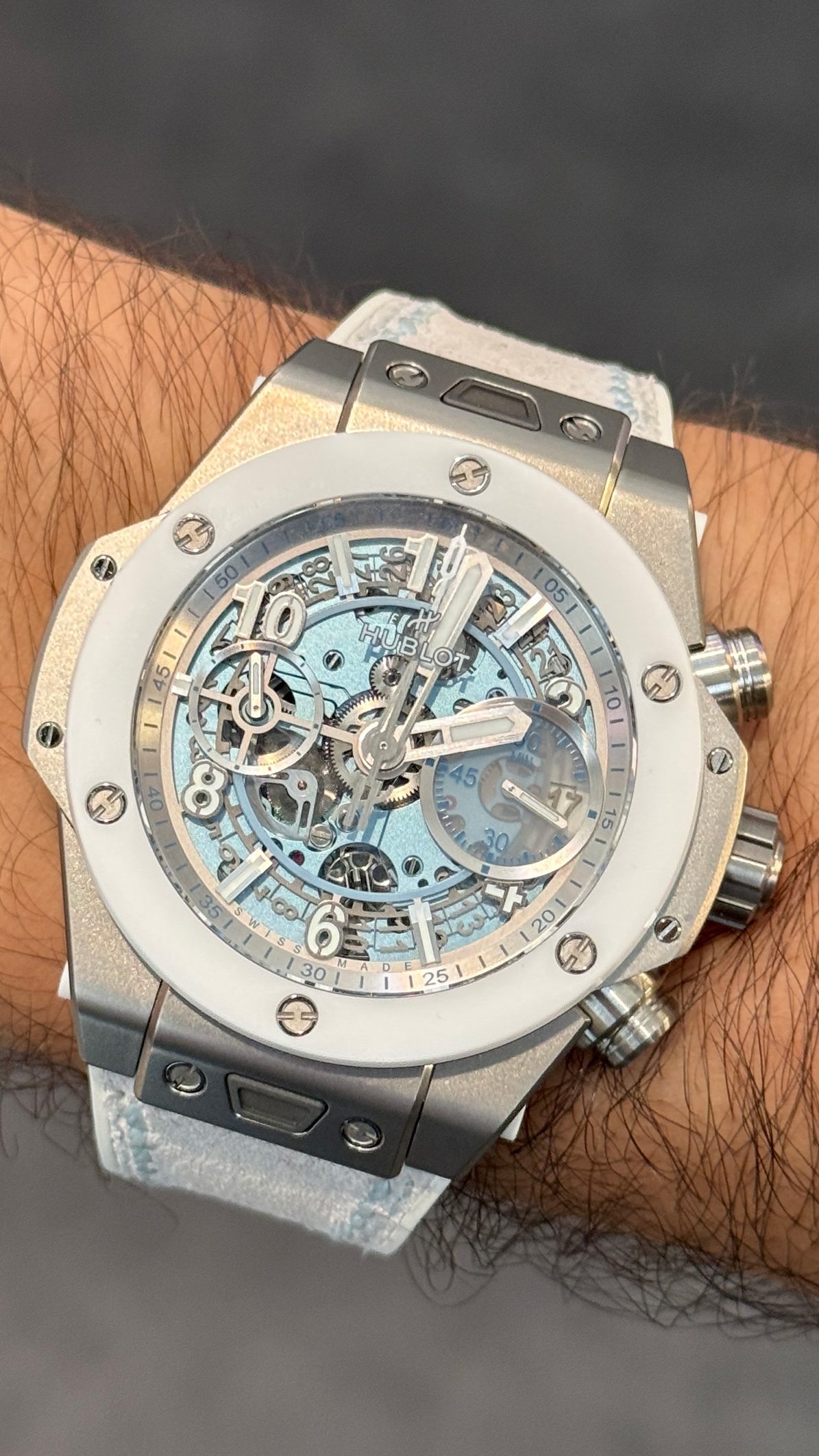 Se acerca el invierno: Hublot Big Bang Unico Winter Titanium Ceramic y Winter Sapphire, en Joyería RABAT