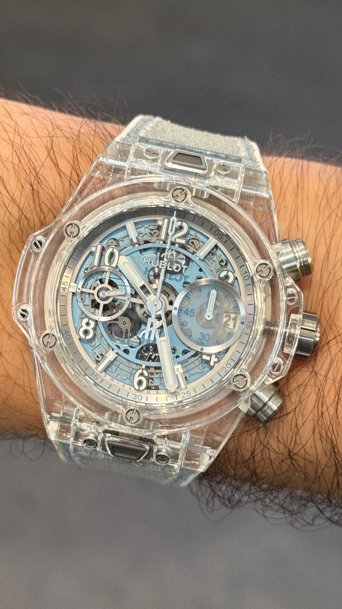 Se acerca el invierno: Hublot Big Bang Unico Winter Titanium Ceramic y Winter Sapphire, en Joyería RABAT