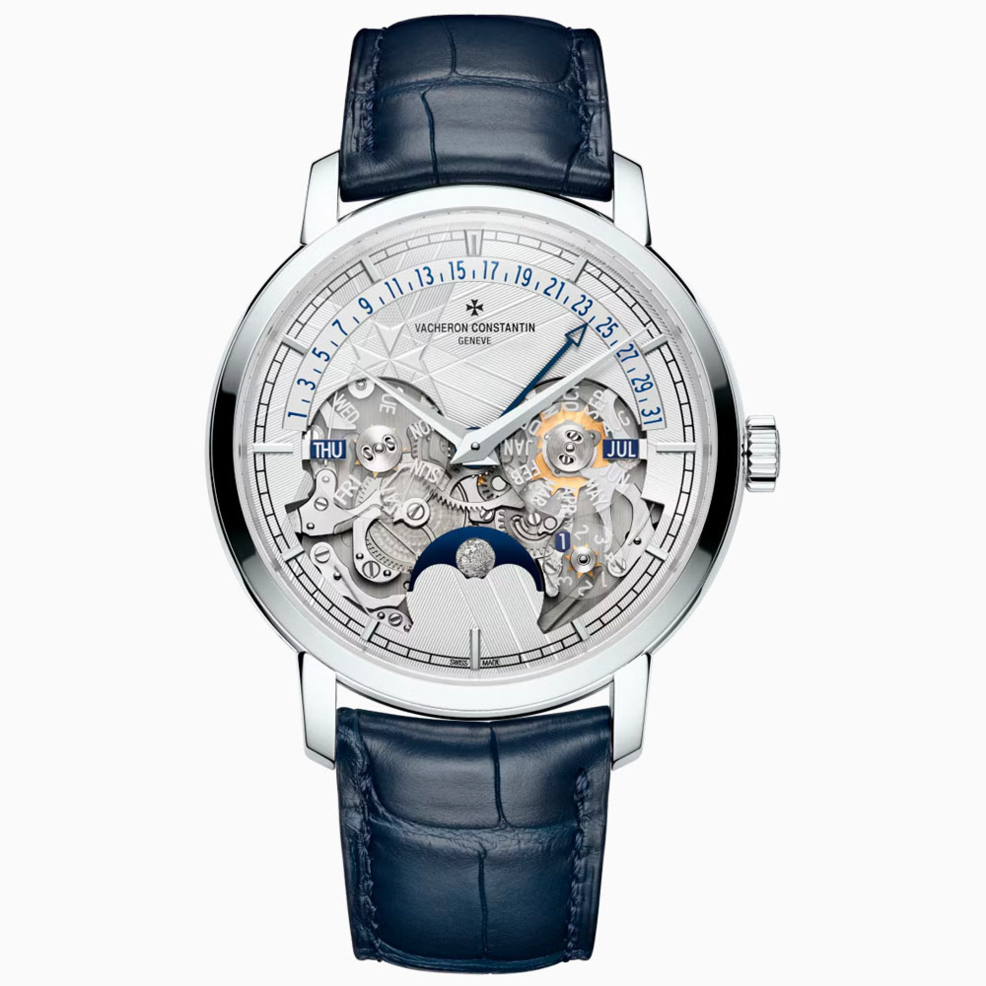 Vacheron Constantin Traditionnelle Calendario perpetuo esqueleto fecha retrógrada