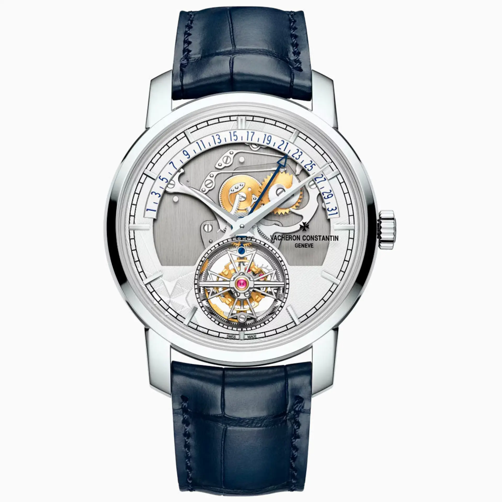 Vacheron Constantin Traditionnelle Tourbillon esqueleto fecha retrógrada