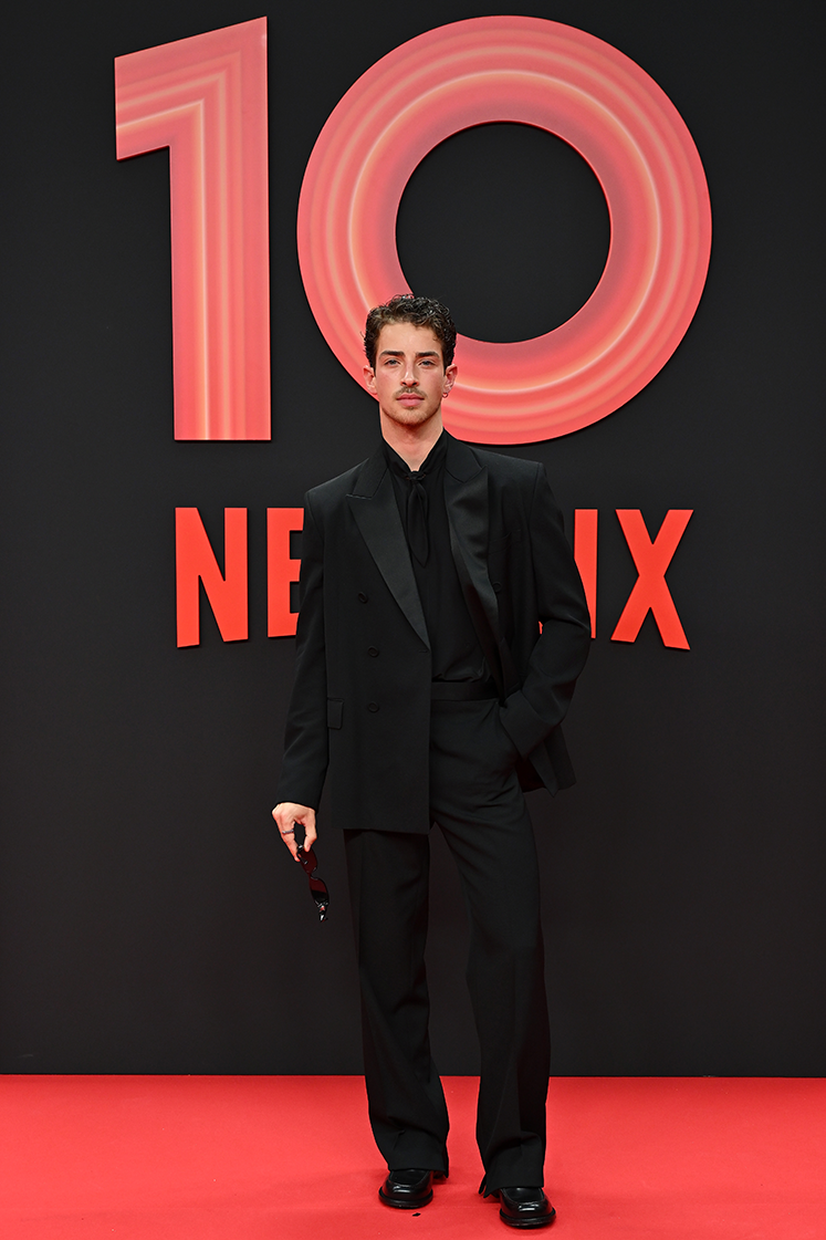 Manu Ríos en el décimo aniversario de la plataforma Netflix