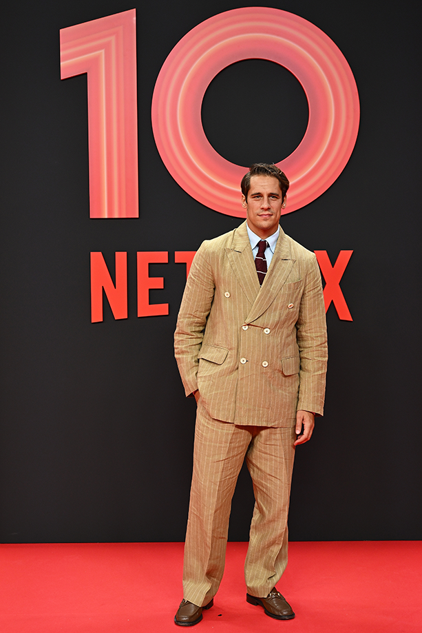 Martiño Rivas en el décimo aniversario de la plataforma Netflix