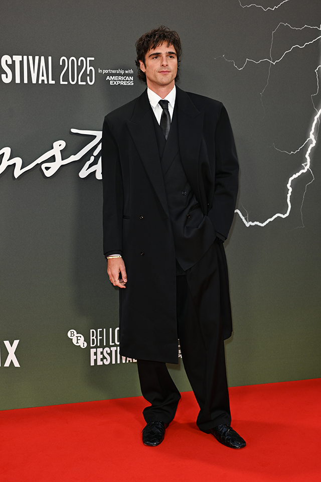 Jacob Elordi en una presentación de su película Frankestein