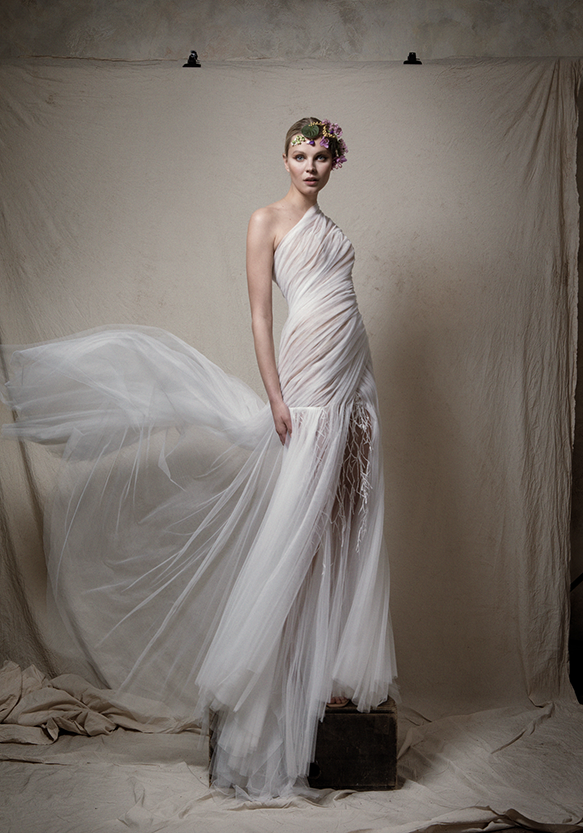 Vestido de novia de Santos Costura - Foto ©Celia Suárez