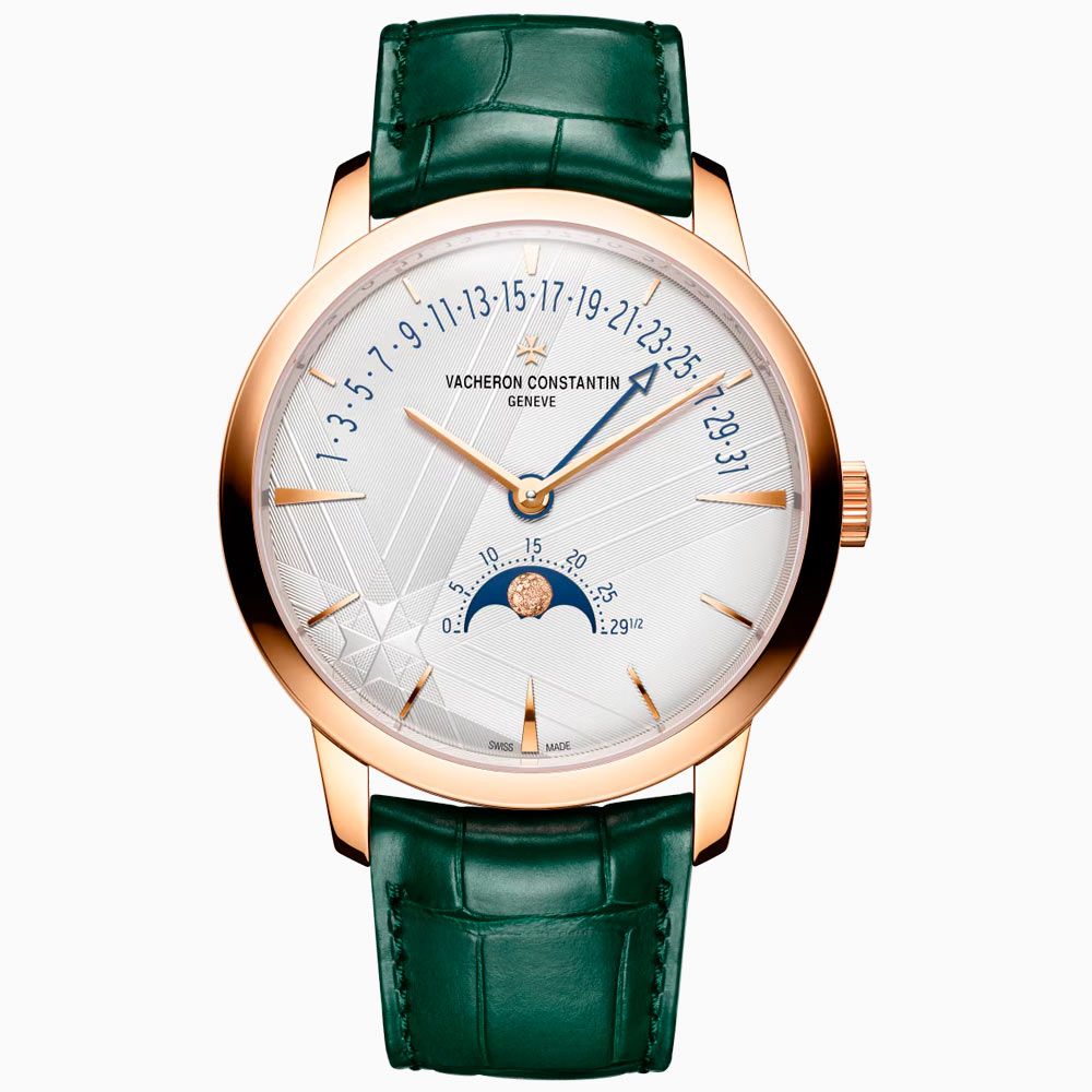 Vacheron Constantin Patrimony Fase lunar fecha retrógrada