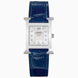 HERMES エルメス Hウォッチ HH1.501 GP/レザー 男女兼用クオーツ