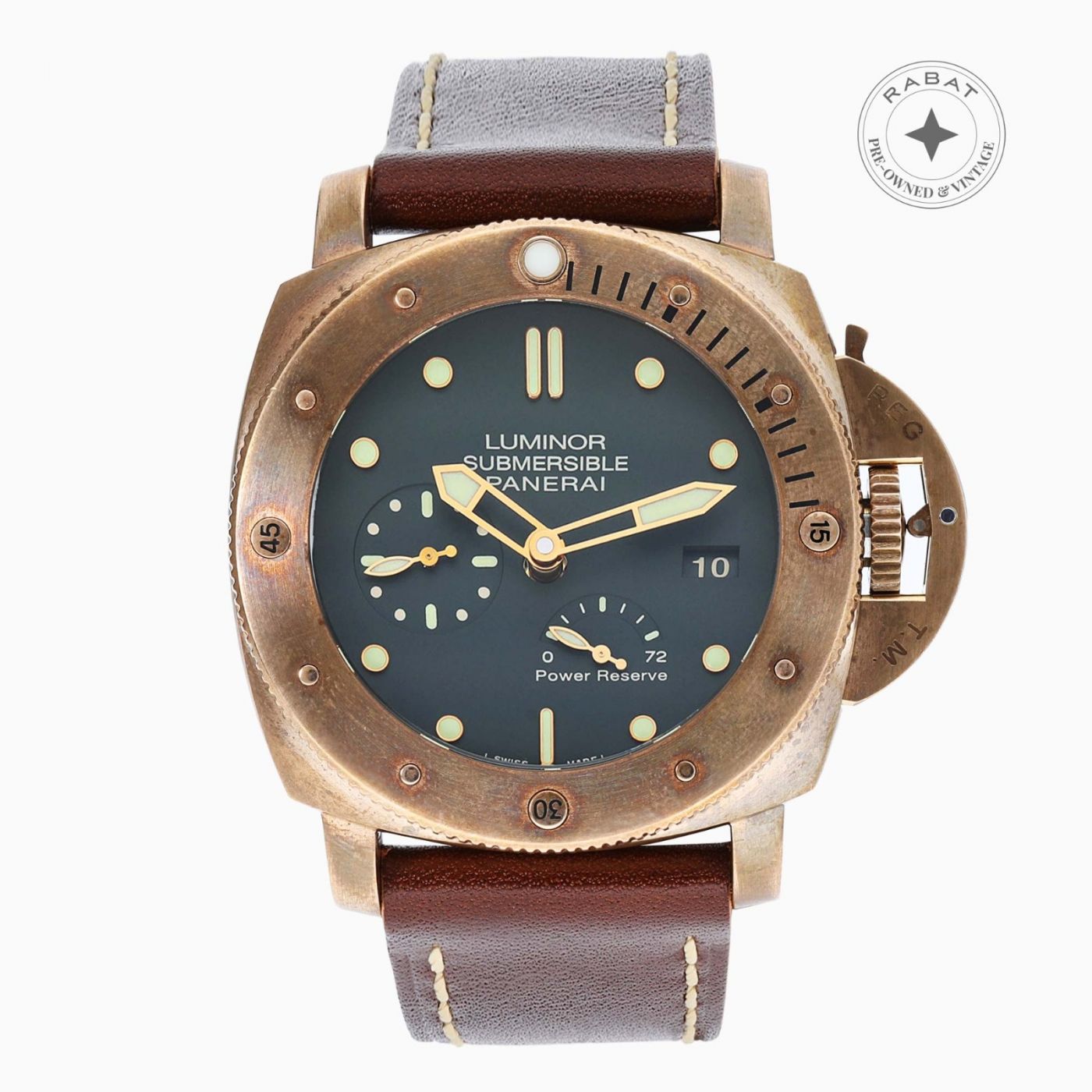 New panerai bronzo store