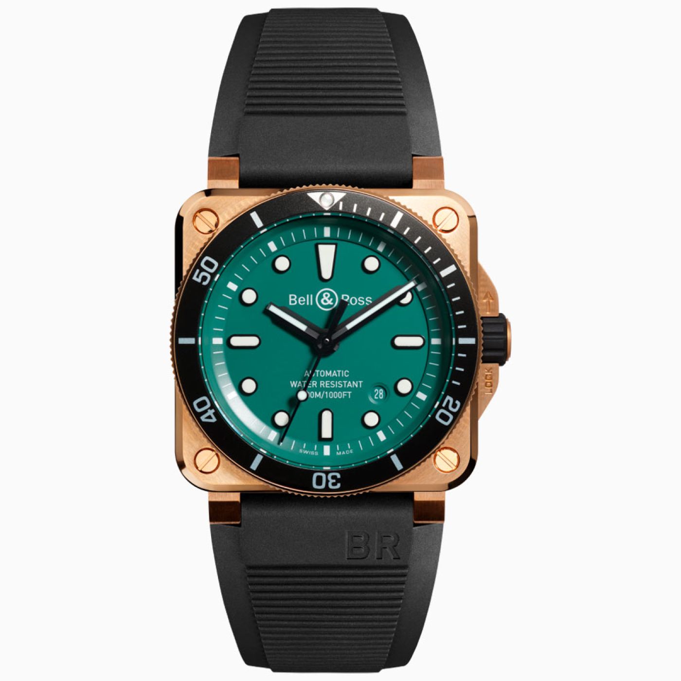 Bell & Ross BR-03 Diver Black & Green Bronze