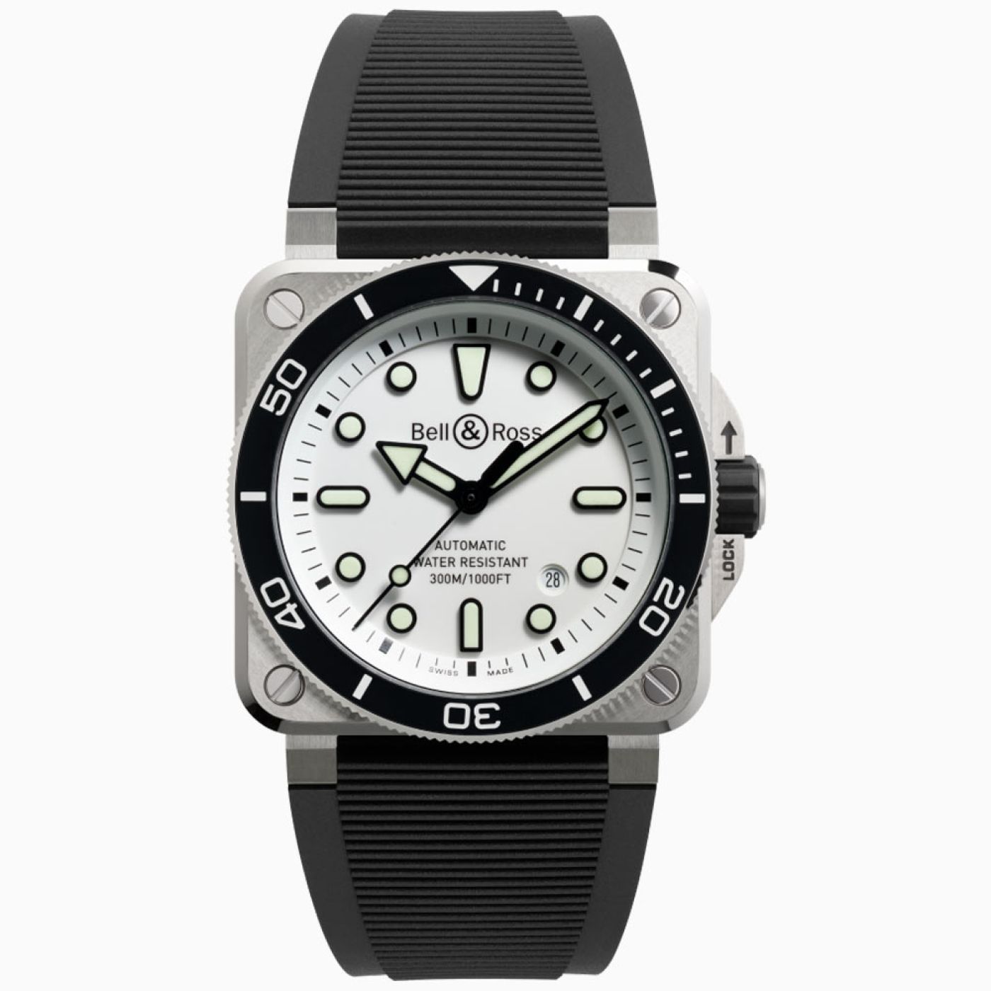 Bell & Ross BR-03 Diver White Steel
