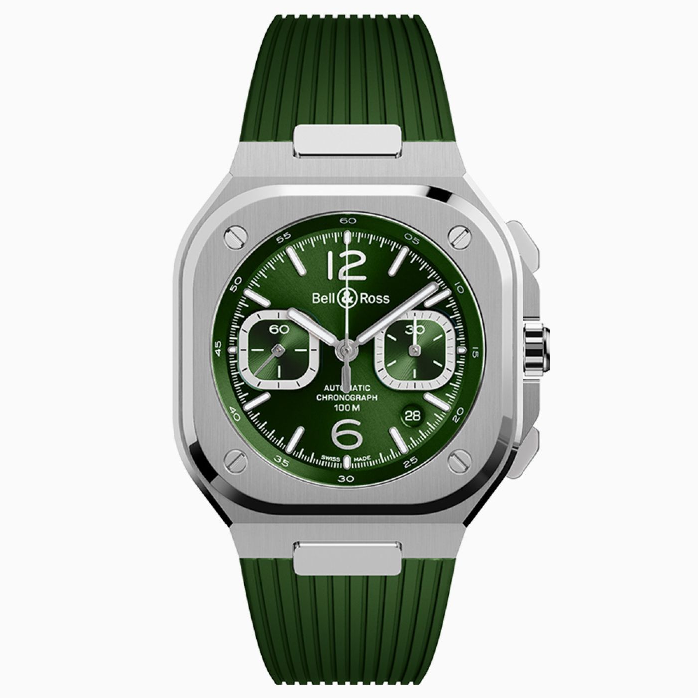 Bell & Ross BR 05 Chrono Green Steel