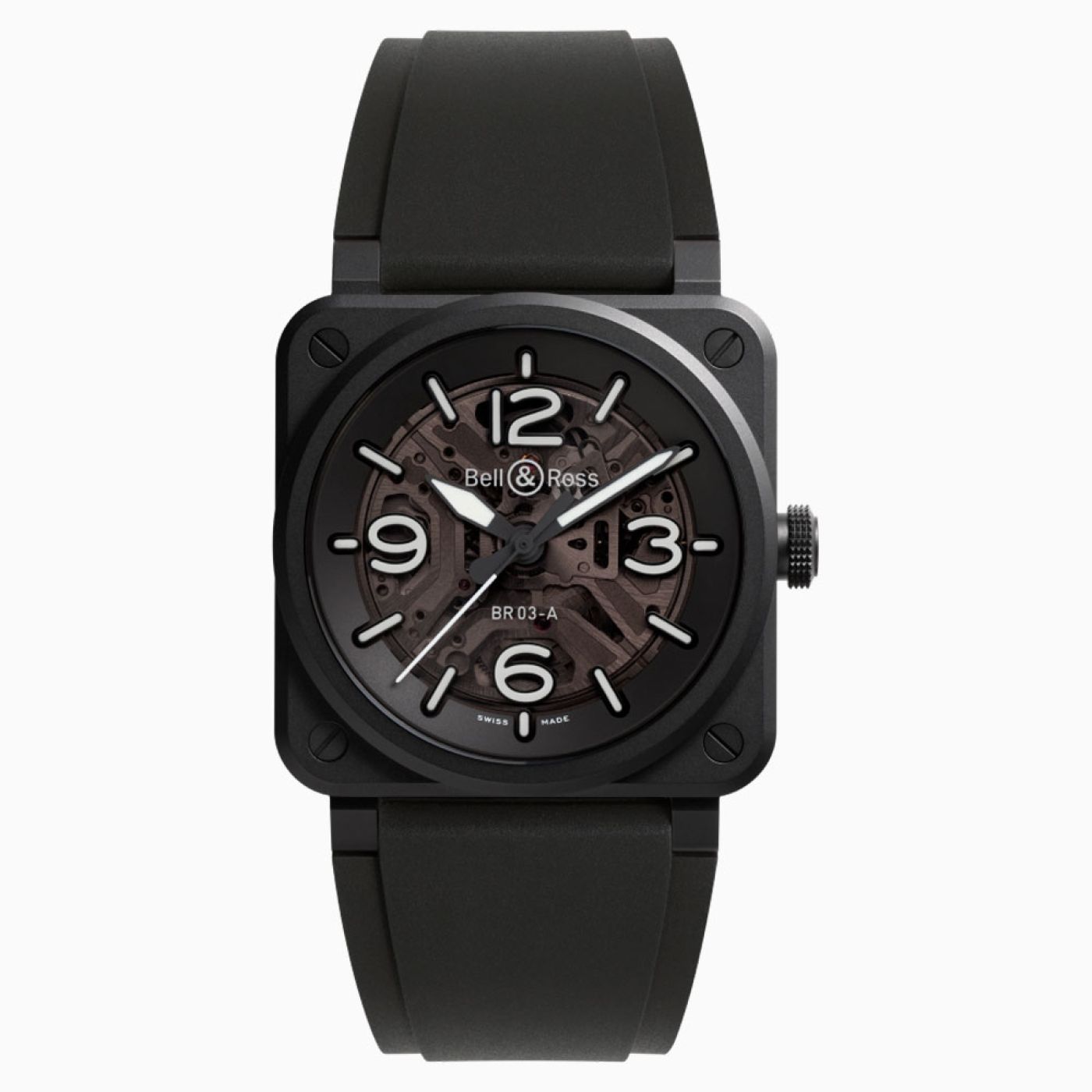 Bell & Ross BR-03 Skeleton Black Ceramic