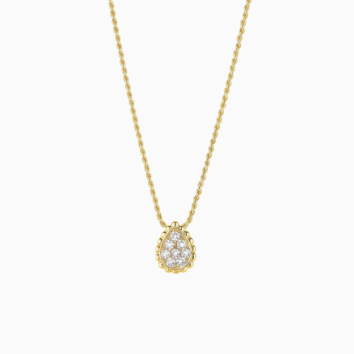 Boucheron Serpent Boheme Pendant with Diamonds 