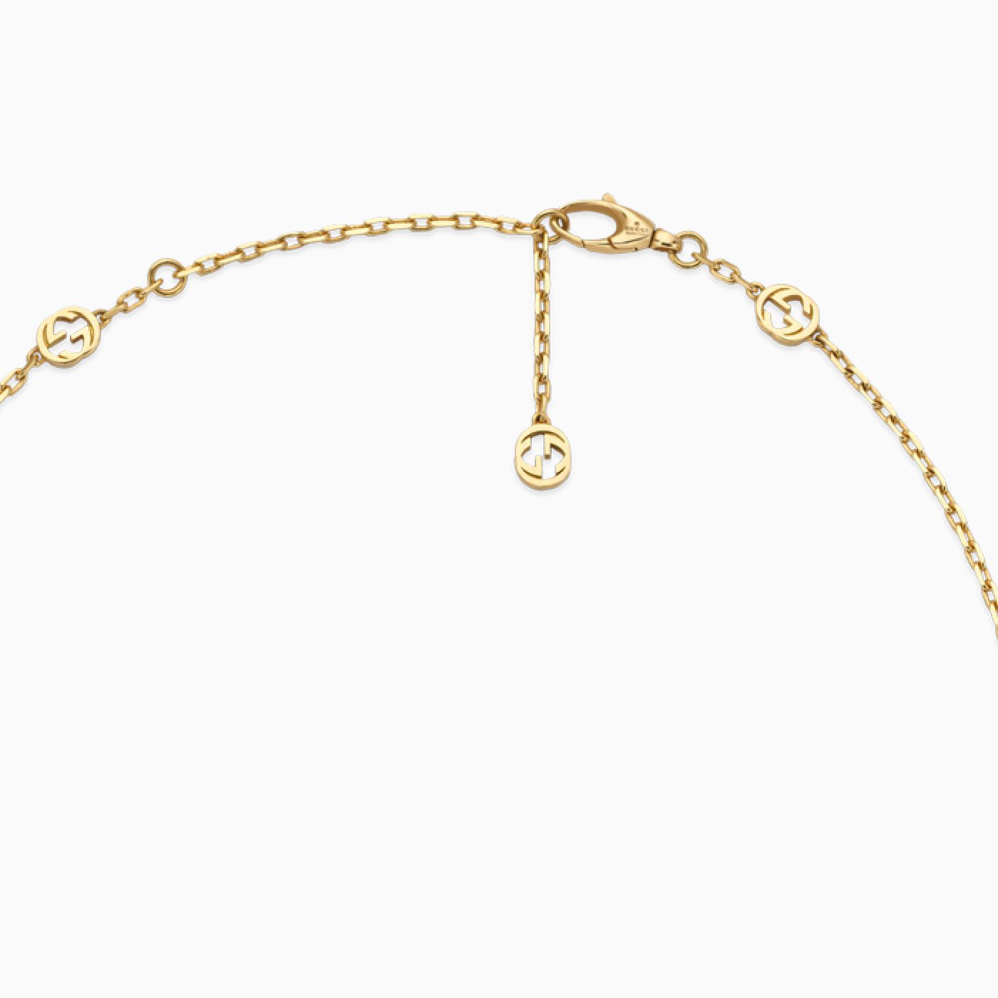 Gucci Interlocking G pendant in yellow gold